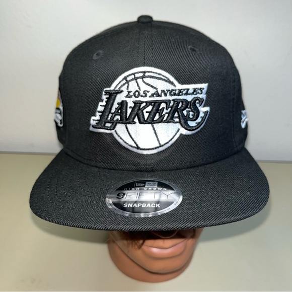 New Los Angeles Lakers new era high crown 9fifty snapback hat side patch 1960 - Picture 1 of 10